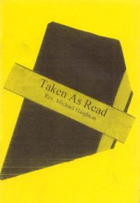 Taken As Read by Michael Haighton