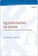 Michael A. Daise, Quotations in John